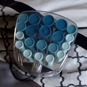 NWOT Con Air Blue and Light Blue Hair Rollers
